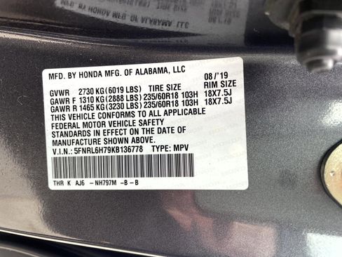 Used 2019 Honda Odyssey EX-L image 23