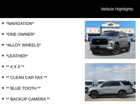 Used 2023 Chevrolet Tahoe RST w/ Sport Performance Package image 4