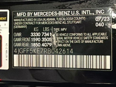 Certified 2024 Mercedes-Benz GLS 450 4MATIC image 27