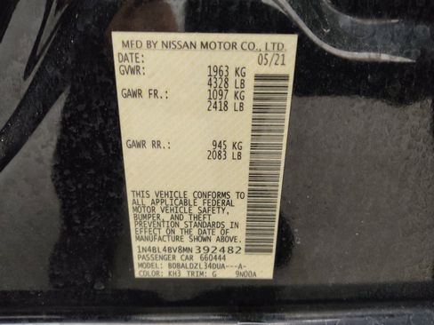Used 2021 Nissan Altima 2.5 S FWD image 33