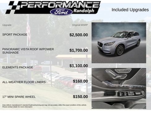 Certified 2022 Lincoln Corsair Reserve w/ Sport Package AWD/4WD image 7