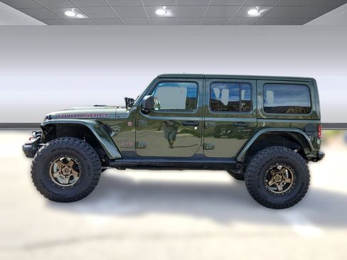 Used 2021 Jeep Wrangler Unlimited Rubicon w/ Steel Bumper Group image 2