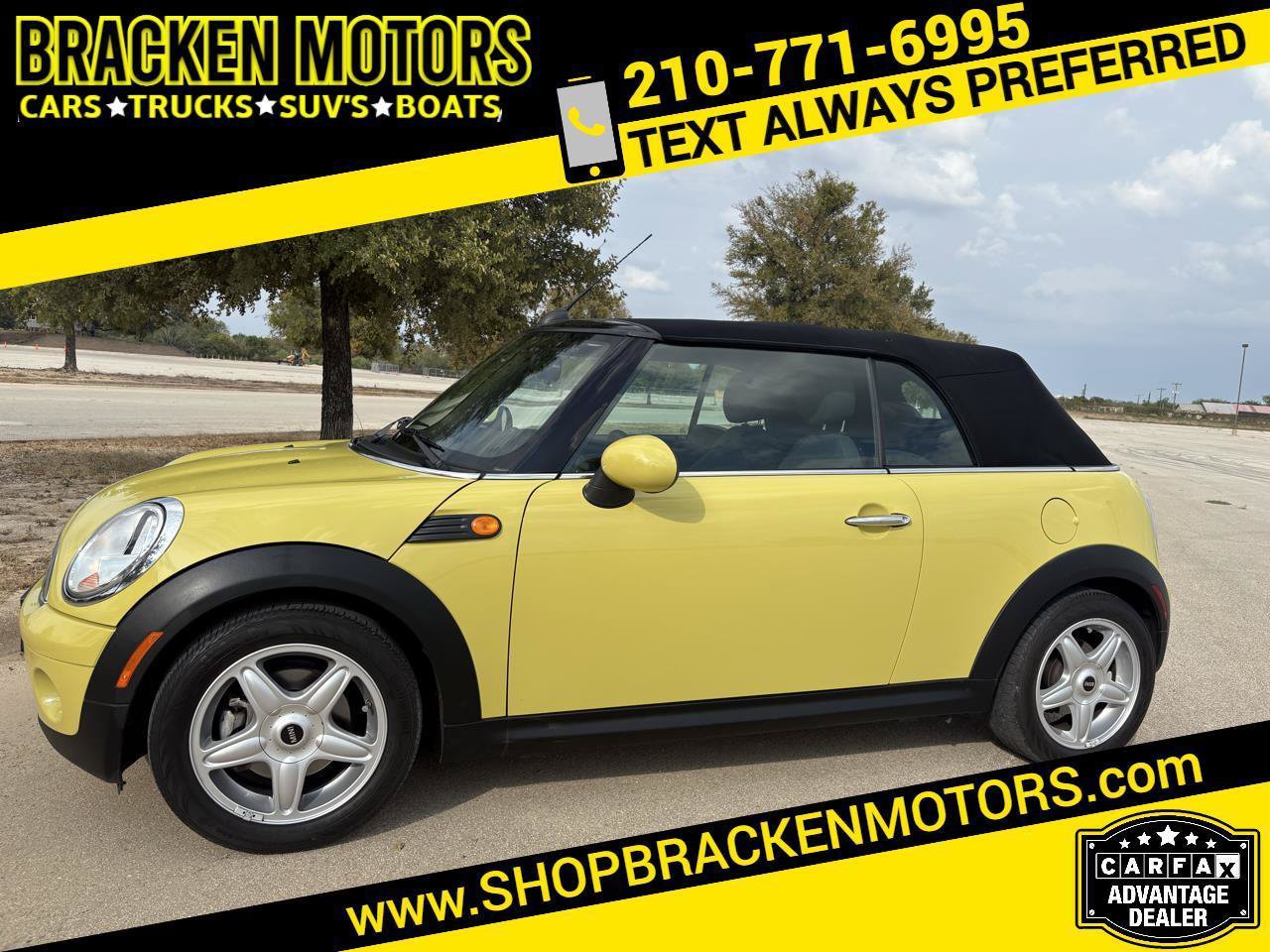 Used 2009 MINI Cooper Convertible FWD image 1