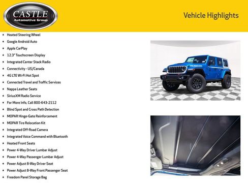 New 2026 Jeep Wrangler Unlimited Rubicon AWD/4WD image 22