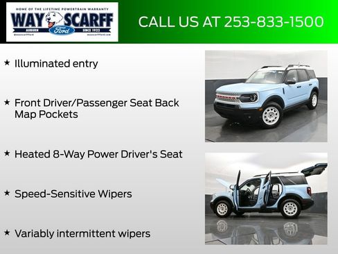 New 2025 Ford Bronco Sport Heritage w/ Convenience Package AWD/4WD image 18