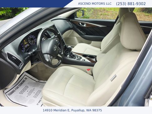 Used 2014 INFINITI Q50 Premium w/ Deluxe Touring Package AWD/4WD image 9