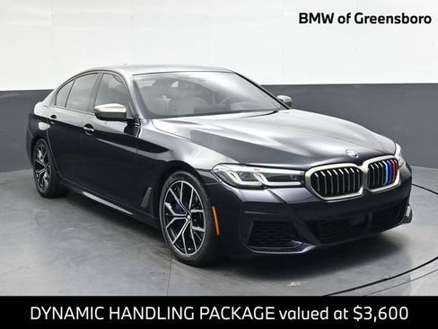 Used 2023 BMW M550i xDrive w/ Dynamic Handling Package AWD/4WD image 1