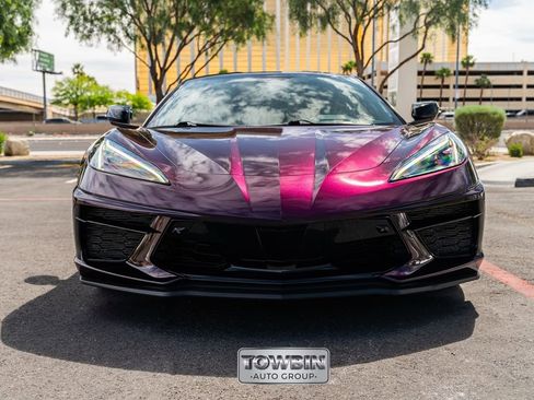 Used 2023 Chevrolet Corvette Stingray Preferred Cpe w/ Engine Appearance Package RWD image 3