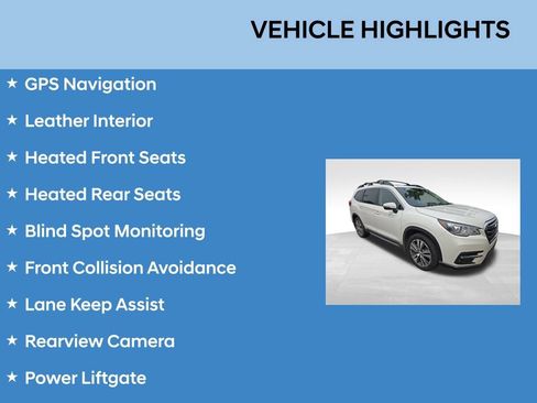 Used 2021 Subaru Ascent Limited w/ Technology Package AWD/4WD image 3