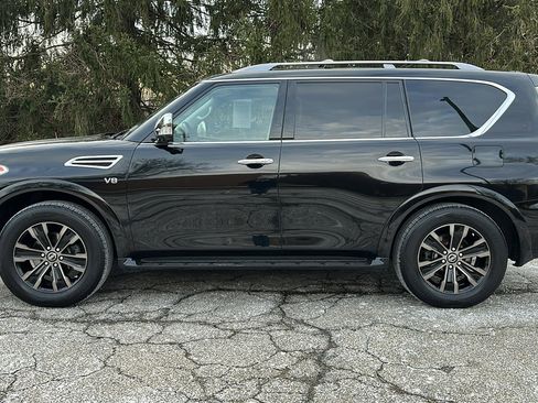 Certified 2019 Nissan Armada Platinum w/ Captain's Chairs Package image 30