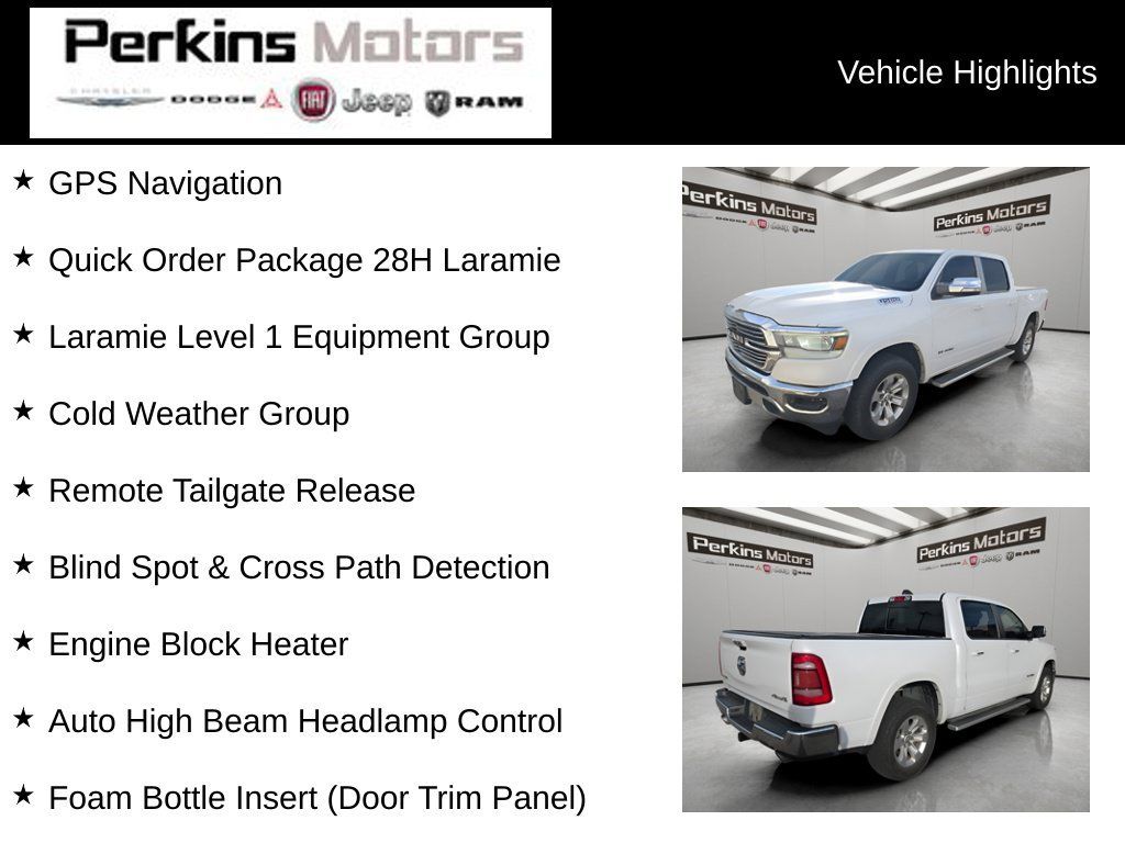 Used 2020 RAM 1500 Laramie AWD/4WD image 7