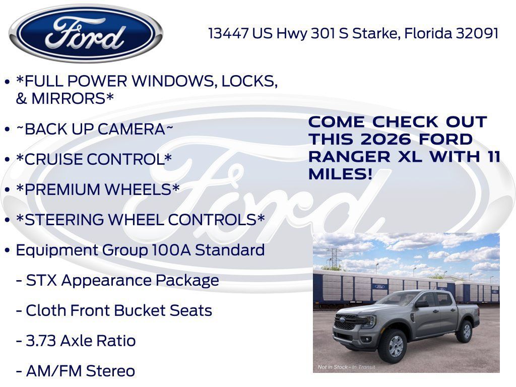 New 2026 Ford Ranger XL AWD/4WD image 10