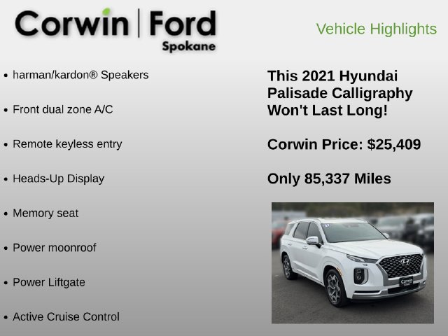 Used 2021 Hyundai Palisade Calligraphy AWD/4WD image 6