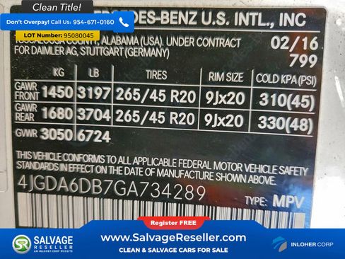 Used 2016 Mercedes-Benz GLE 550e 4dr Sport image 16