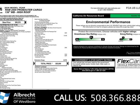 New 2026 RAM ProMaster 2500 w/ Safety Group image 13