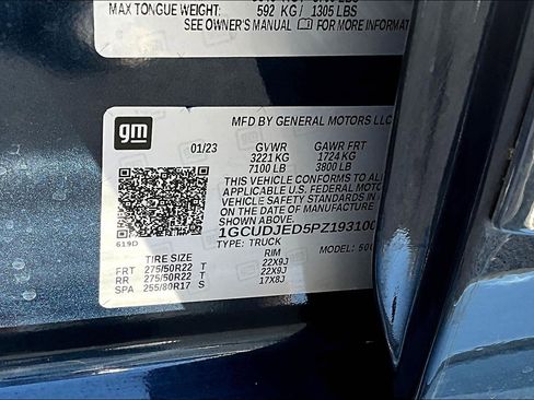 Used 2023 Chevrolet Silverado 1500 High Country w/ High Country Premium Package image 19