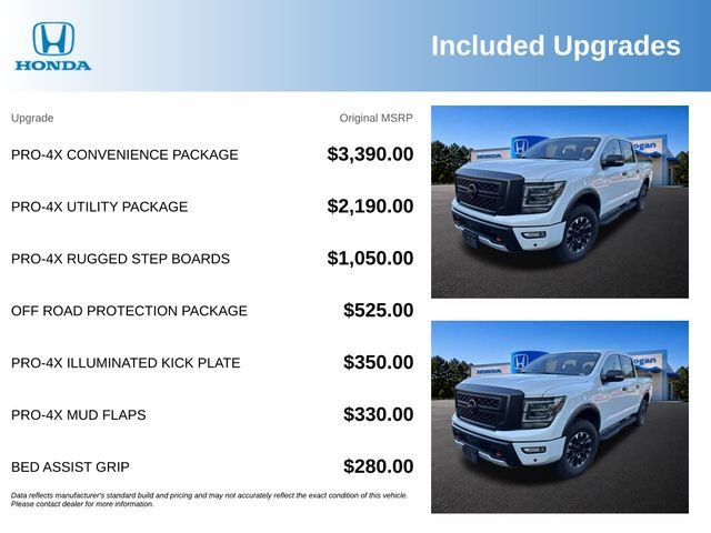 Used 2024 Nissan Titan PRO-4X w/ Pro-4x Convenience Package AWD/4WD image 3