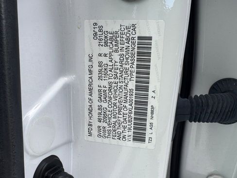 Used 2020 Acura TLX V6 w/ A-SPEC Pkg FWD image 9