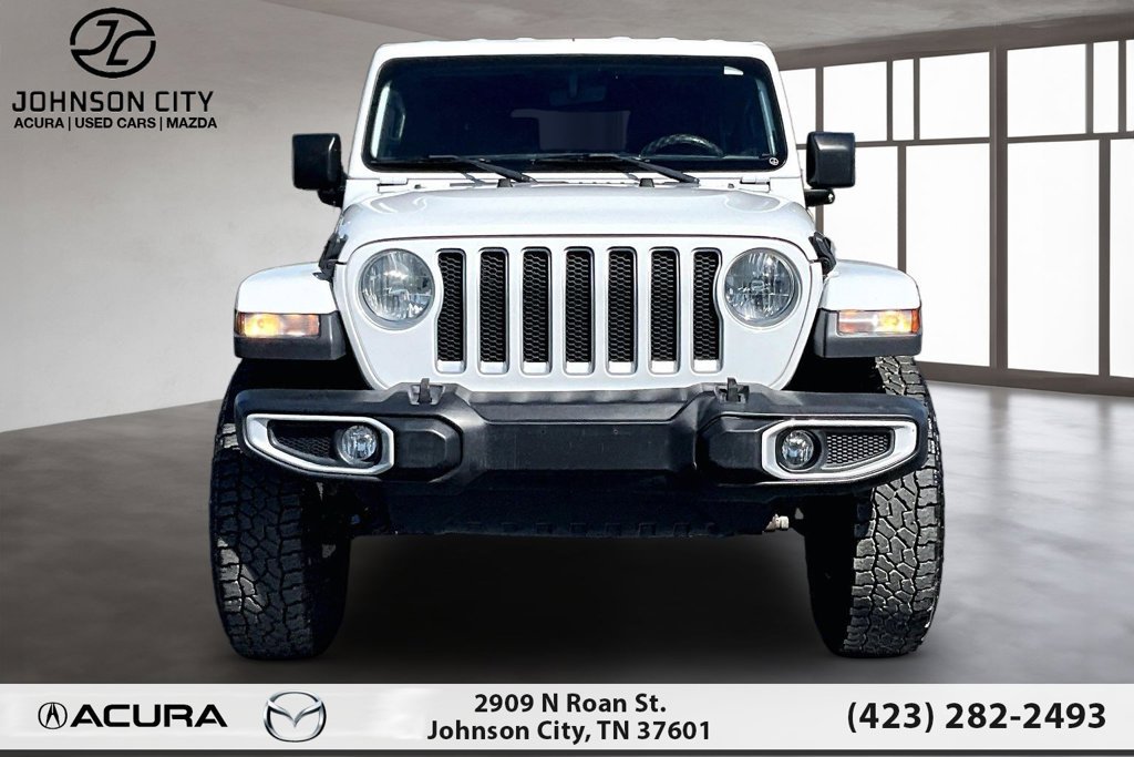 Used 2021 Jeep Wrangler Unlimited Sahara w/ Uconnect 4C Nav & Sound Group AWD/4WD image 3