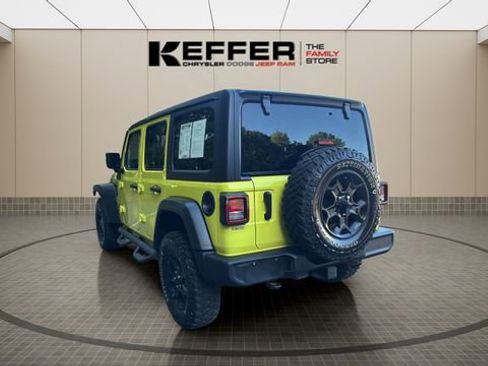 Certified 2023 Jeep Wrangler Unlimited Sport AWD/4WD image 3