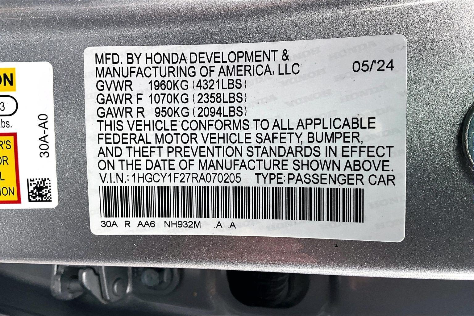 Used 2024 Honda Accord LX image 28