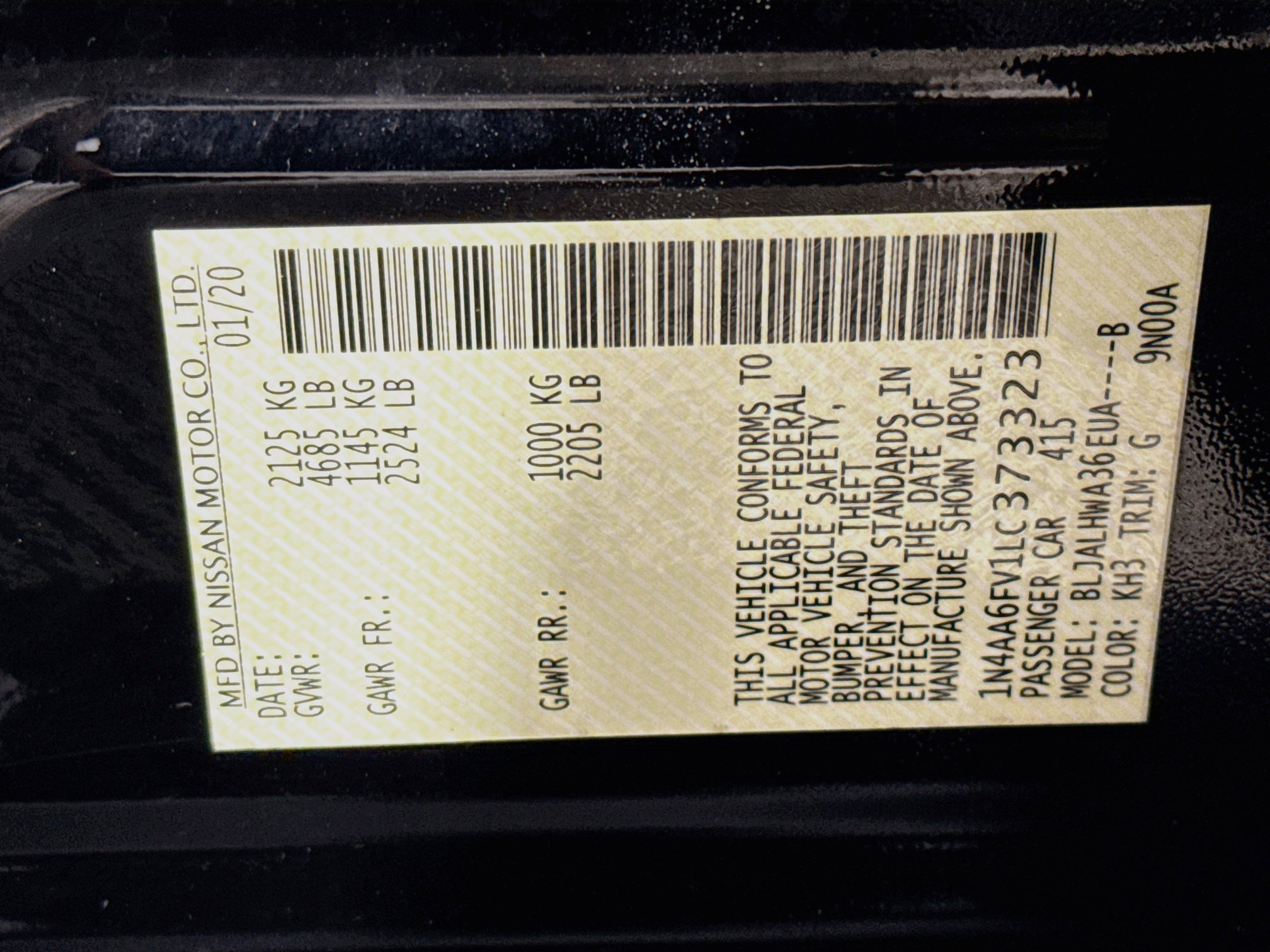 Used 2020 Nissan Maxima Platinum w/ Illumination Package FWD image 40