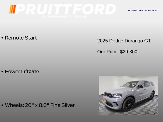 Used 2025 Dodge Durango GT AWD/4WD image 13