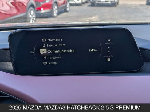 New 2026 MAZDA MAZDA3 2.5 S Hatchback w/ Premium Pkg image 24