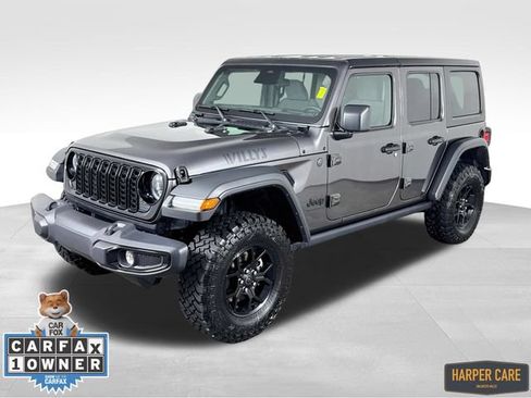 Used 2025 Jeep Wrangler Unlimited Sport AWD/4WD image 1