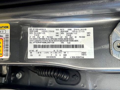 Used 2021 Ford Ranger XLT w/ Equipment Group 301A Mid image 28