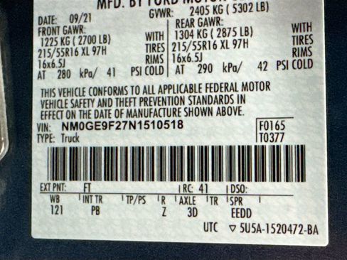 Used 2022 Ford Transit Connect XLT FWD image 27