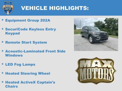 Used 2023 Ford Explorer XLT w/ Equipment Group 202A AWD/4WD image 6