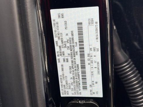New 2025 Ford F150 Platinum w/ Equipment Group 702A High AWD/4WD image 23