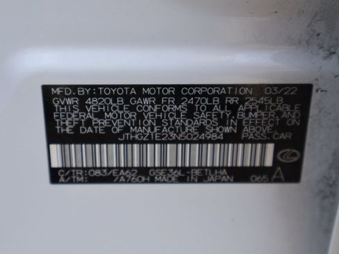 Used 2022 Lexus IS 350 F Sport w/ Navigation Package AWD/4WD image 30