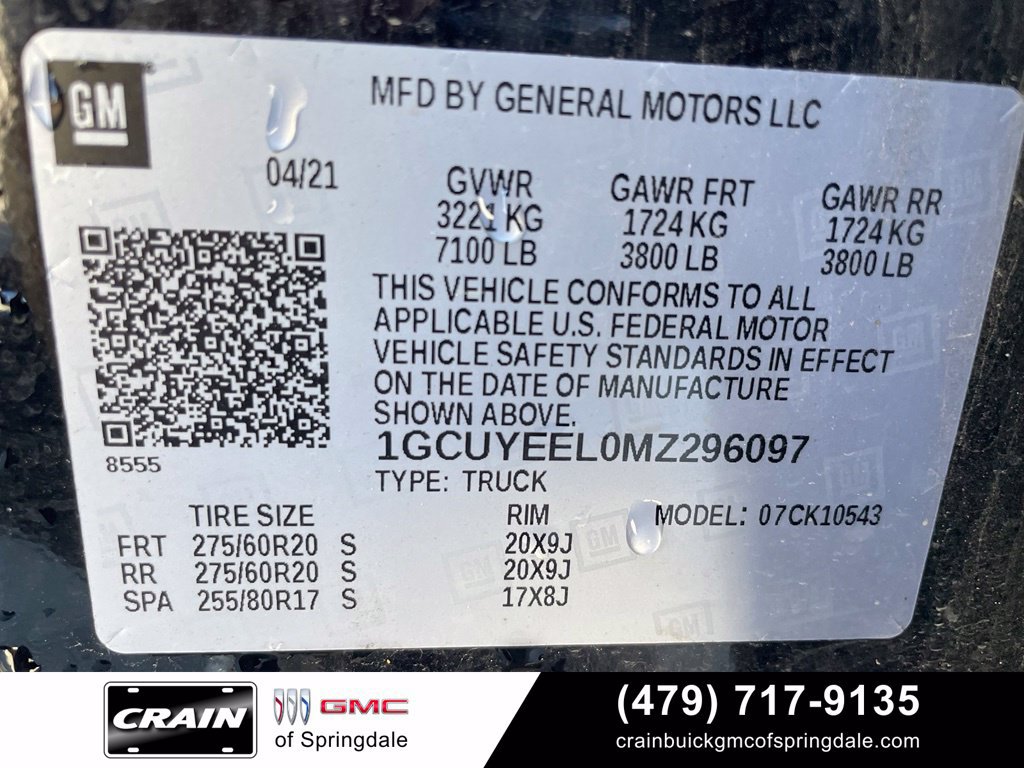 Used 2021 Chevrolet Silverado 1500 RST w/ Texas Edition Plus AWD/4WD image 32