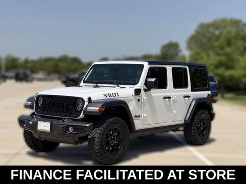 Used 2025 Jeep Wrangler Unlimited Sport S 4xe AWD/4WD image 3