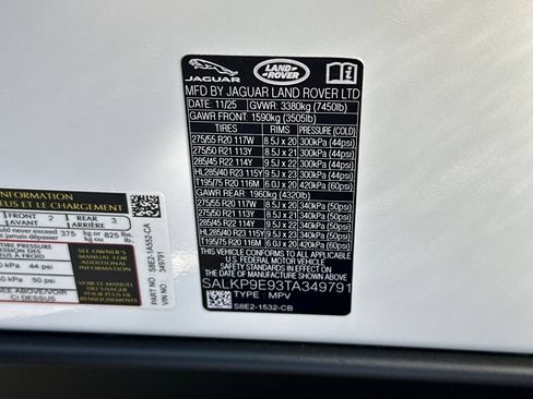 New 2026 Land Rover Range Rover SE AWD/4WD image 29