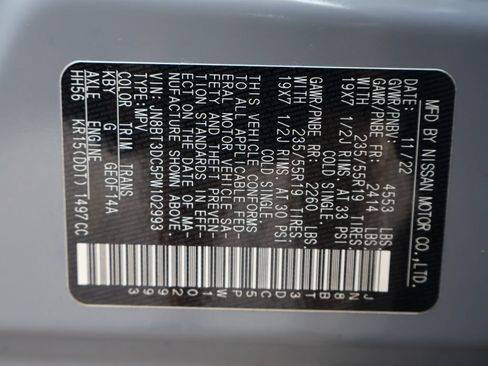 Used 2023 Nissan Rogue Platinum w/ Platinum Premium Package FWD image 46