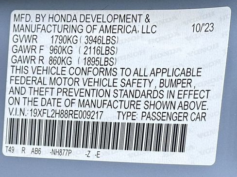 Used 2024 Honda Civic Sport image 51