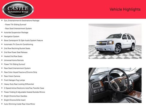 Used 2014 Chevrolet Tahoe LTZ AWD/4WD image 8