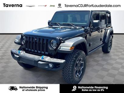 Certified 2023 Jeep Wrangler Unlimited Rubicon 4xe w/ Steel Bumper Group
