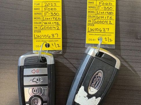 Used 2022 Ford F350 Limited w/ Snow Plow Prep Package image 60