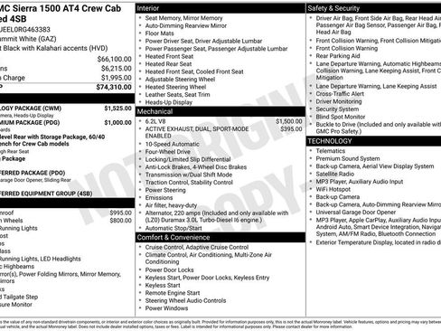 Used 2024 GMC Sierra 1500 AT4 w/ Technology Package AWD/4WD image 42