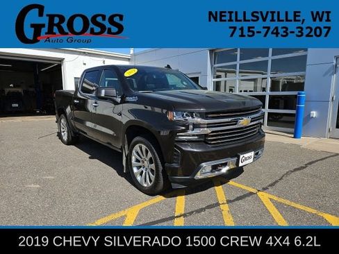 Used 2019 Chevrolet Silverado 1500 High Country w/ Technology Package AWD/4WD image 1