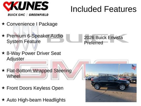 New 2026 Buick Envista Preferred w/ Convenience I Package image 3