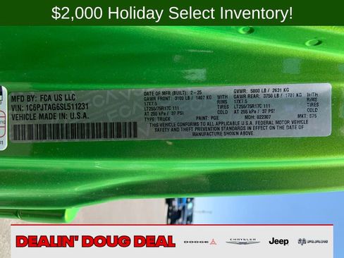 New 2025 Jeep Gladiator Willys image 30