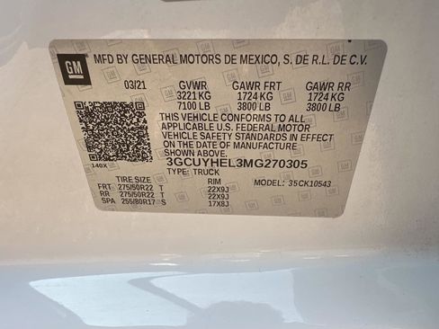 Used 2021 Chevrolet Silverado 1500 High Country image 28