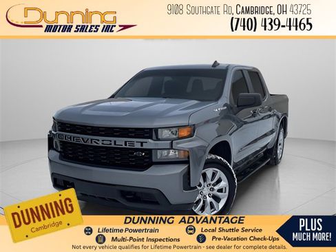 Used 2021 Chevrolet Silverado 1500 Custom image 1
