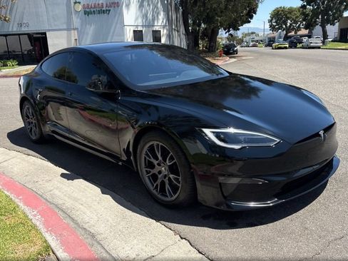 Used 2022 Tesla Model S Plaid AWD/4WD image 1