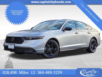 Certified 2025 Honda Accord SE